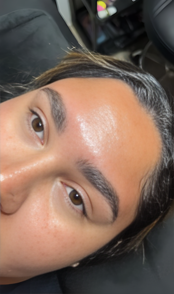 Eyebrow shaping
